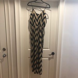 NWT!!! Forever 21 black & tan jumpsuit